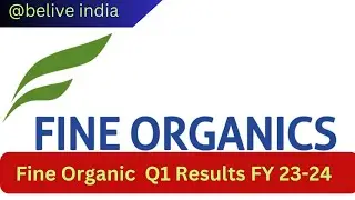 fine organic industries ltd q1 resualts
