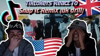 TikTokers React To Uk Drill SR- Snap it Remix (Loski, Suspect,SD,Trap)
