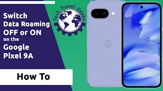 How to switch data roaming OFF or ON on the Google Pixel 9a #Pixel9A #roaming #HowTo