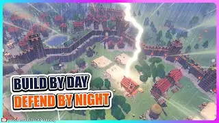 A GOOD MIXED OF SURVIVAL, STRATEGY & CITY BUILDER - Becastled Gameplay (No Commentary) Z1CKP Gaming