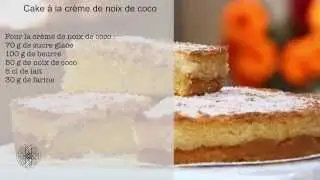 Choumicha : Cake &agrave; la cr&egrave;me de noix de coco