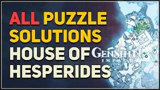 All House of Hesperides Puzzle Solutions in Snezhnaya Genshin Impact 7.0