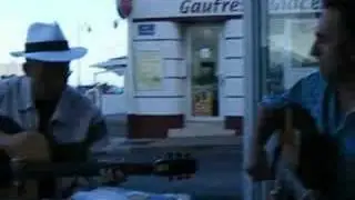 Kamelo et Piou boeuf sur les quais de la chaume 3