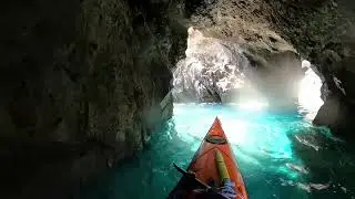 Matapouri caves and meeting Carsten