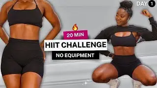 ДЕНЬ 1: HIIT-тренировка для восстановления | Полная перезагрузка тела | 20 минут сжигания жира в ...