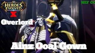 Heroes Evolved Chinese Version X Overlord - Ainz Ooal Gown