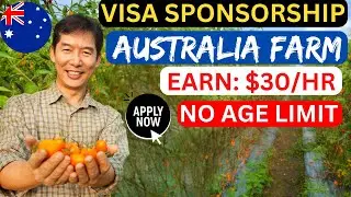 Farm Jobs In Australia with Visa Sponsorship for Everyone +FREE ACCOMODATIONS+ Move with Your Family