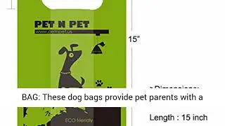 Dog Poop Bags, Earth-Friendly Poop Bags