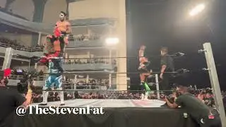 The Wrld on GCW -  6 Man Lucha Tag (Fan Cam)