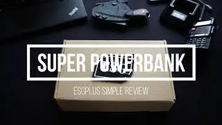 Super Powerbank Mini UPS 5V - 24V Charging Phone, Ham Radio, Laptop | ESGPLUS Simple Review