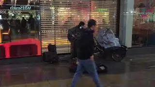 Impressive one man band (Cam Cole) in Manchester