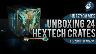 Unboxing 24 Hextech Crates - Hextech Sunday
