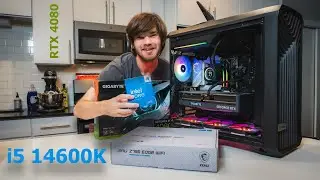 Building a BEAST PC feat. i5 14600K + RTX 4080 w/ Benchmarks and Price Breakdown