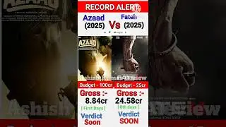 Aazaad movie Vs Fateh movie Box office collection ll Fateh vs azaad movie comparison