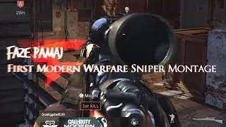 FaZe Pamaj - First Modern Warfare Sniper Montage