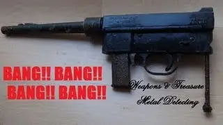 AMAZING Guns, Knife & Treasure Found Metal Detecting (150)