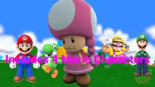 Toadette's Diaper Explosion, but it Includes 4 Mario Characters