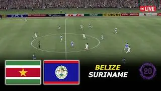 🔴Suriname vs Belize LIVE | CONCACAF U20 Championship 2026 | eFootball Pes21 Simulation