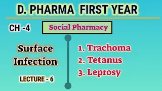 Surface infection | Ch-4 | L-6 | Communicable disease | D.Pharm first year