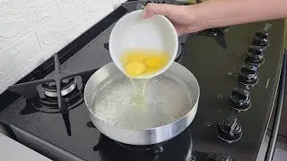 Depois que eu aprendi a fritar ovo na água nunca mais utilizei óleo!!!