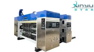 full auto rotary slotter machine for corrugated box