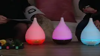Revitaspa Aroma Diffuser with Color Changing Lamps on QVC