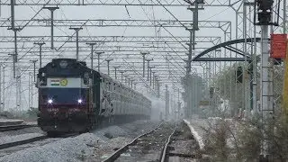 Morning Chugging ALCO NCJ CSTM Express - indian railways