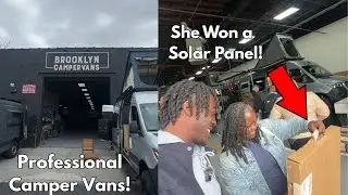 A Brooklyn Van Life Block Party + Stealth Camping In Coney Island!