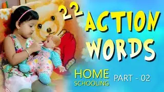 Action Words For Toddlers | Fun Learning | Action Words For Kids | Action Verbs | Preschoolers |