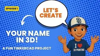 Keychain Innovations: Learn 3D Design for Beginners Tinkercad for Kids: Make a Custom Name Keychain!