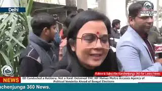 ED Conducted a Robbery, Not a Raid: Detained TMC MP Mahua Moitra Accuses Agency of Political...