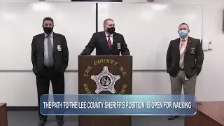 Lee County sheriff announces retirement, will not seek fifth term
