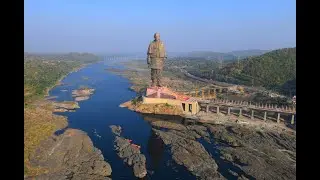 Statue Of Unity Top View
