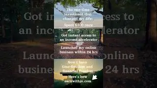 Affiliate Marketing | Turn $100 Into Consistent Residual Income&mdash;Here&rsquo;s How! 💸✨