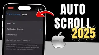 How to Auto Scroll on iPhone 2025