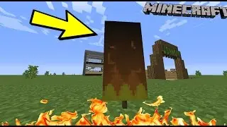 How to make a Flame Banner in Minecraft!