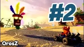 Let's play Crash Team Racing Nitro Fueled #2- Turtle hoping
