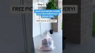 FREE pick-up and delivery laundry service!