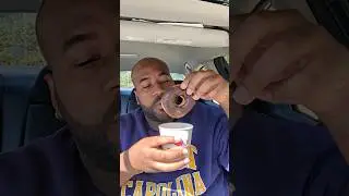 Dunking my donut 🤷🏾&zwj;♂️ #viral #youtubeshorts #shorts #food #coffee #youtube #viralvideo #funny