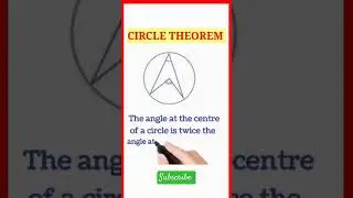 Important Circle Theorem #-2/#ssccgl2023 #maths #sscchsl