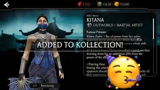 My First Copy of MK2 Movie Kitana 🥳 MK Mobile