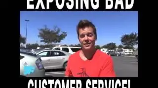 Exposing bad customer service!