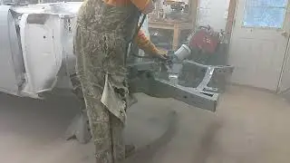 1958 Plymouth | Priming & Painting the Front Frame with Eastwood Epoxy & Chassis Black