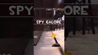 there were so many spies in this match #tf2 #teamfortress2 #shorts