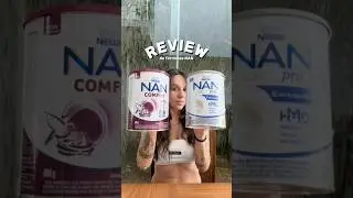 Compara&ccedil;&atilde;o de f&oacute;rmulas NAN! #maternidade #gravidez #bebe #viral