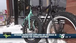 Outdoor recreation suppliers see increase in demand for spring equipment