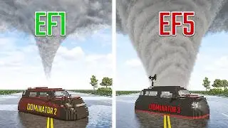 DOMINATOR 2 vs DOMINATOR 3 vs EF0 & EF5 TORNADO Levels | Teardown Physics