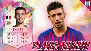93 SUMMER HEAT LENGLET PLAYER REVIEW! SBC PLAYER - FIFA 20 ULTIMATE TEAM