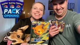 OPENING HIDDEN FATES POKEMON CARDS WITH MY FIANCE