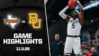 UTRGV vs. Baylor Game Highlights | 2025-26 Big 12 Men's Basketball